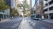 The WA Museum commissioned photographer Rebecca Mansell to document places and scenes in Perth and Fremantle depicting the impact of COVID-19 on the community.